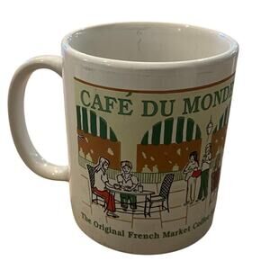 Cafe Du Monde Coffee Mug - New Orleans French Quarter Beignets , Mug